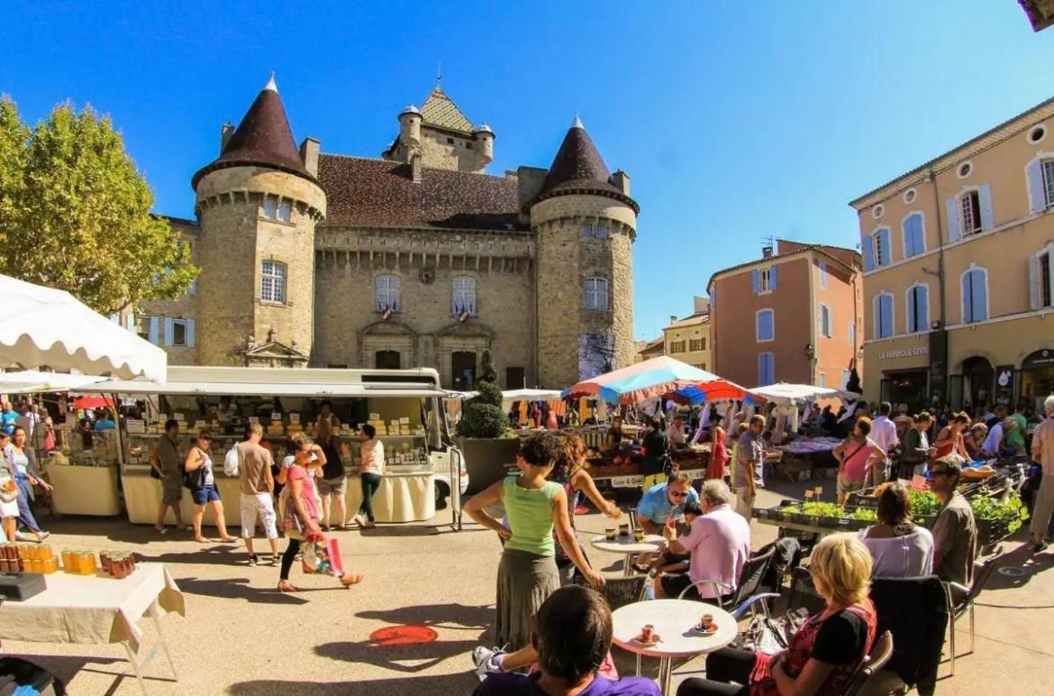 Escapade Ardechoise - Parking Gratuit - Chateau A 2 Pas Aubenas Exterior foto